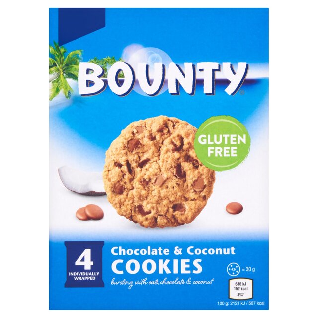 Bounty Gluten Free Chocolate & Coconut Cookies   120g