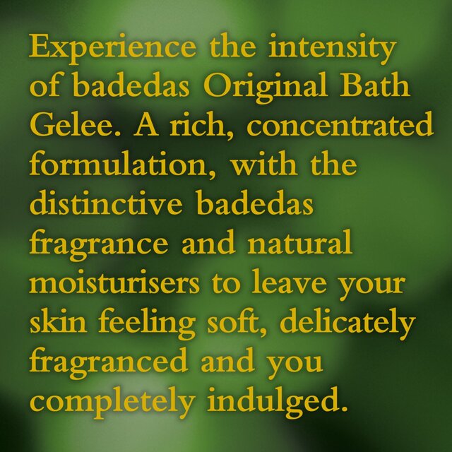 Badedas Original Bubble Bath Gelee   750ml