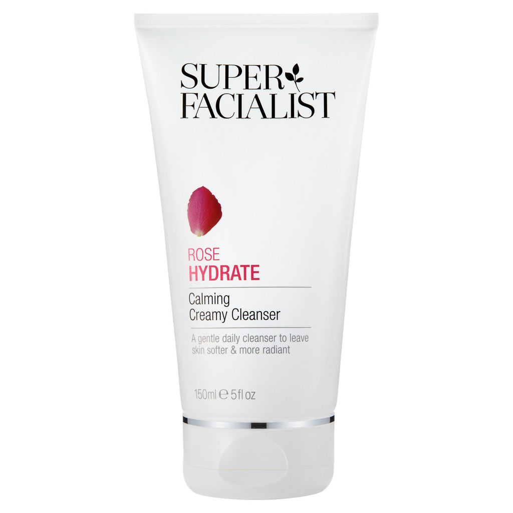 Super Facialist Rose Hydrate Calming Creamy Cleanser 150ml