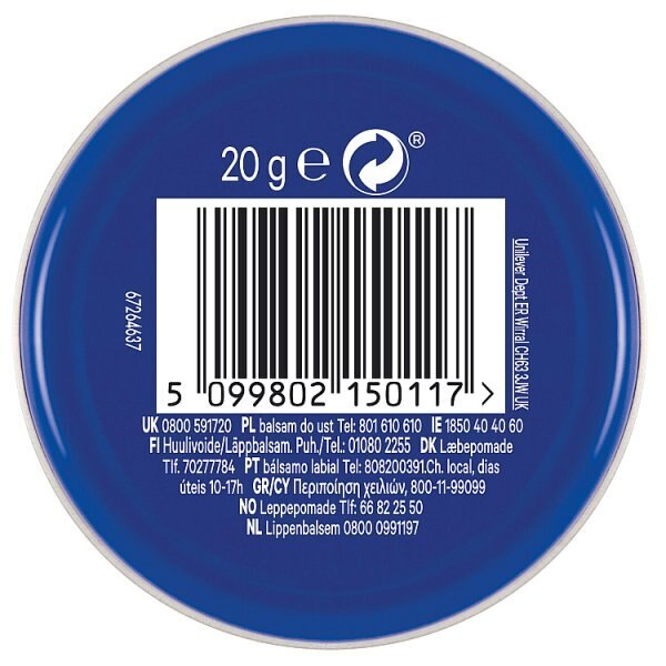 Vaseline Lip Therapy Original Tin 20g GOODS Superdrug   