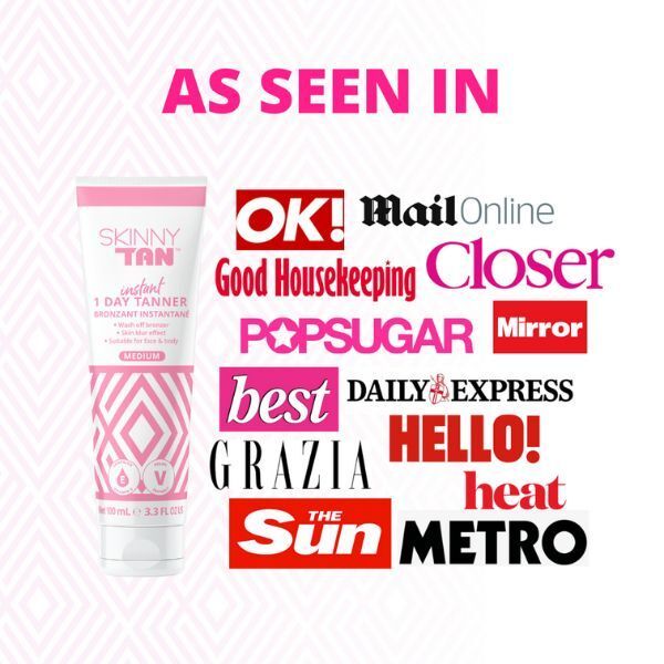 Skinny Tan Instant 1 Day Tanner Medium 100Ml GOODS Superdrug   