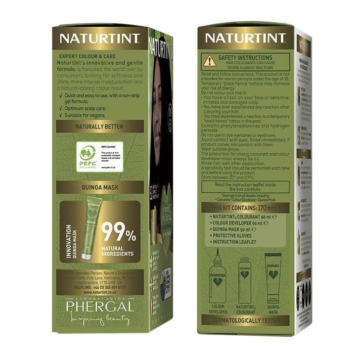 Naturtint Permanent Hair Colour 4N (Natural Chestnut) GOODS Holland&Barrett   