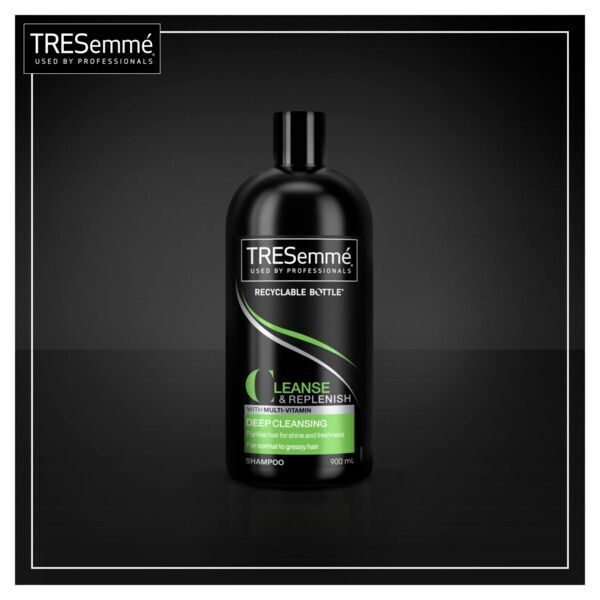 DNR TRESemme Shampoo for Dry Hair Replenish & Cleanse 900 ml