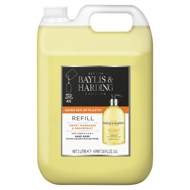 Baylis & Harding Sweet Mandarin & Grapefruit Hand Wash Refill   2L