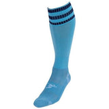 Precision Kids Pro Football Socks (3-6) GOODS Superdrug Sky Blue/Navy  