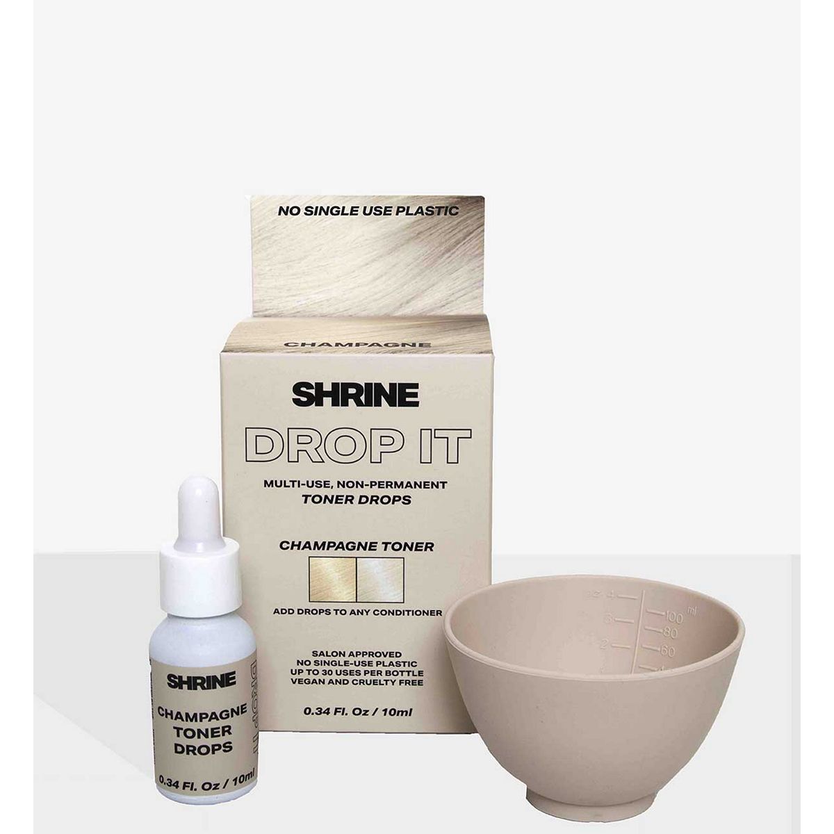 Shrine Drop It Champagne Blonde Toner 10ml GOODS Boots   