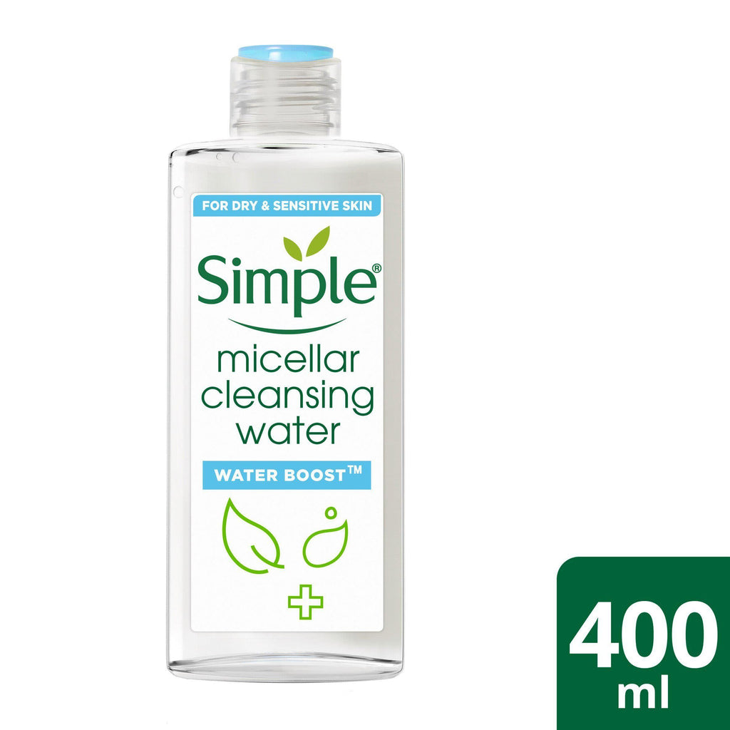 Simple Waterboost Sensitive Skin Micellar Cleansing Water 400ml