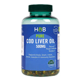 Holland &amp; Barrett Pure Cod Liver Oil 1000mg 120 Capsules