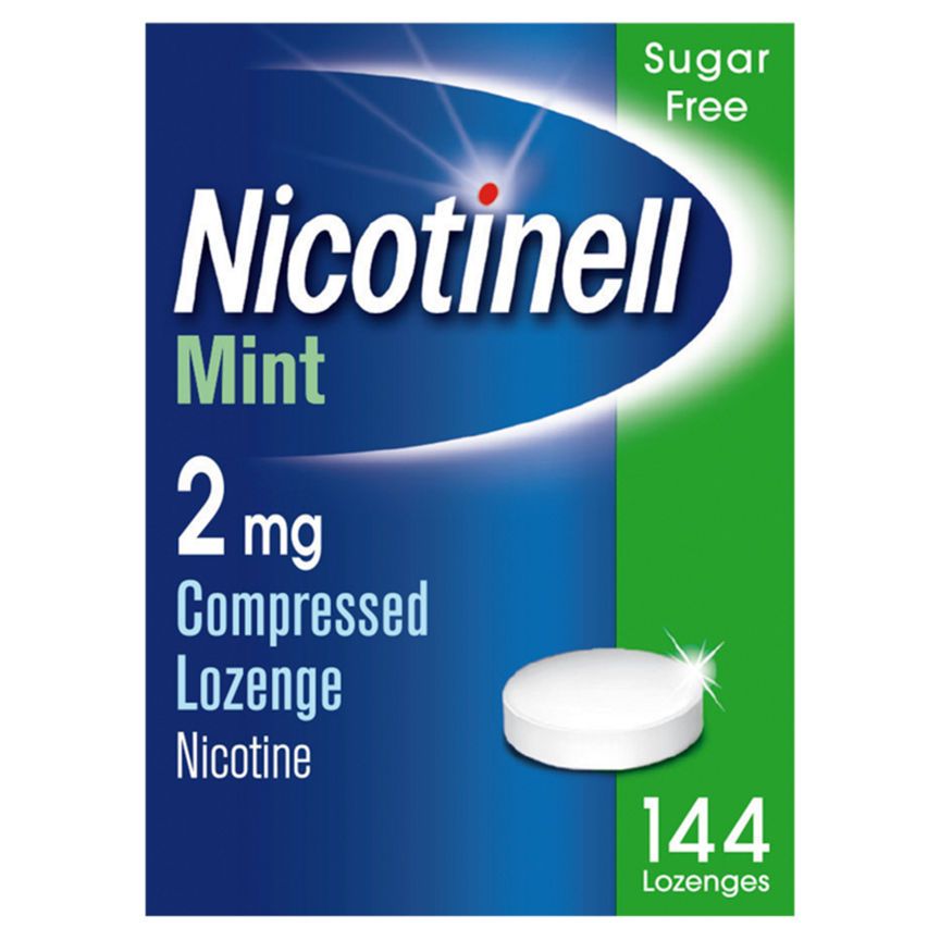 Nicotinell Mint 2mg Compressed Lozenge Extra Strength GOODS ASDA   