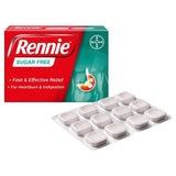 Rennie Sugar Free Heartburn & Indigestion Relief 72 Tablets GOODS Superdrug   