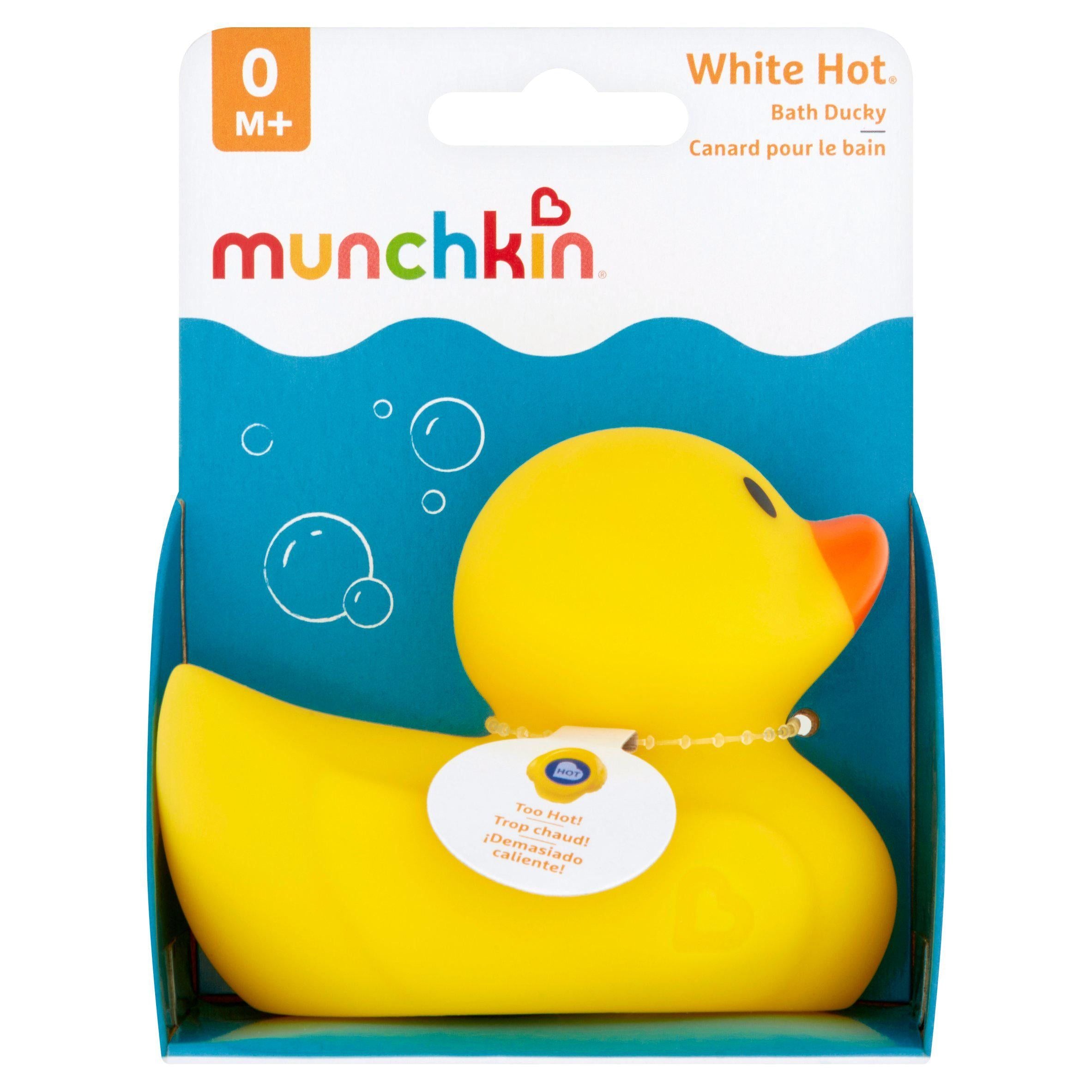 Munchkin White Hot Safety Bath Duck Accessories & bath toys Sainsburys   