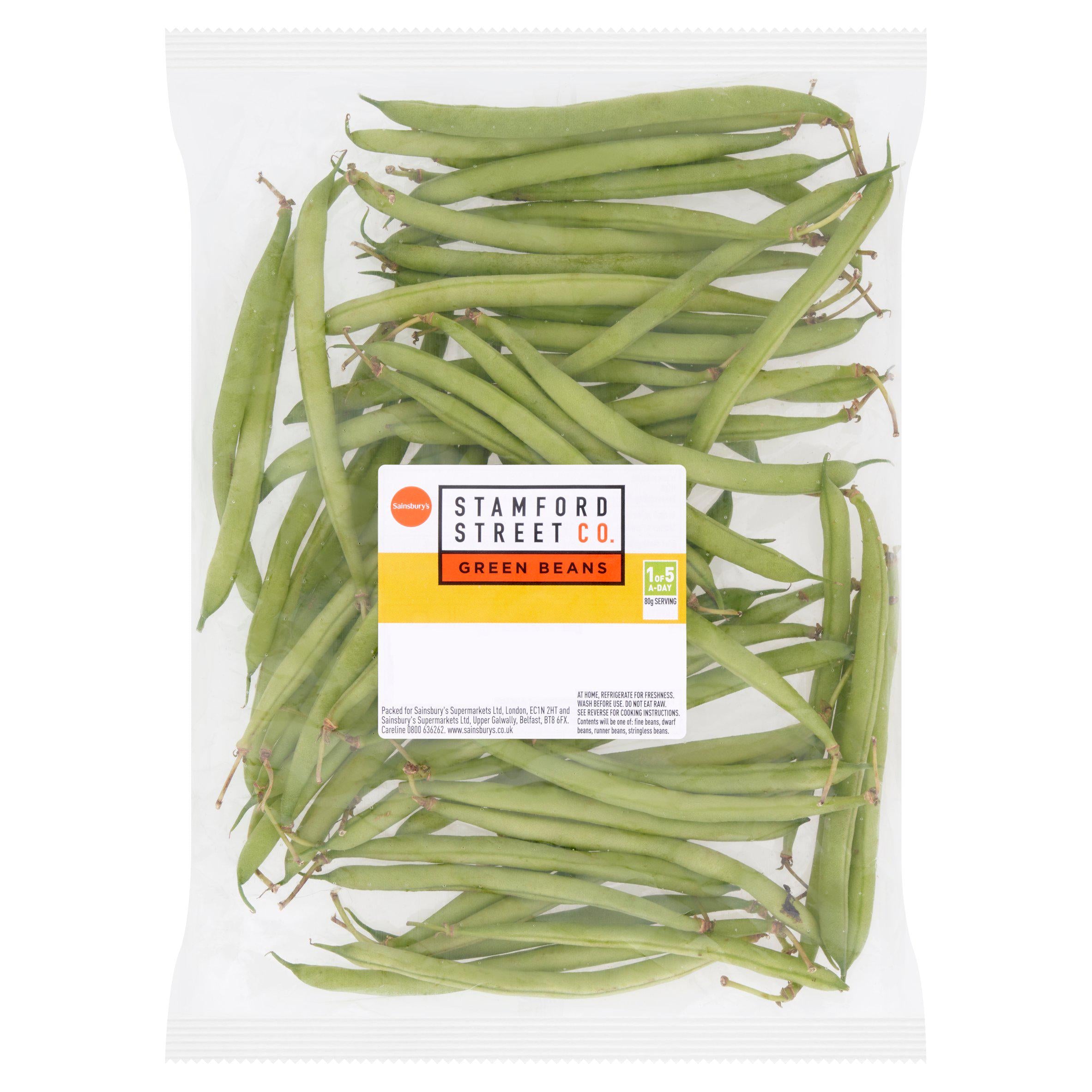 Stamford Street Co. Green Beans 220g GOODS Sainsburys   