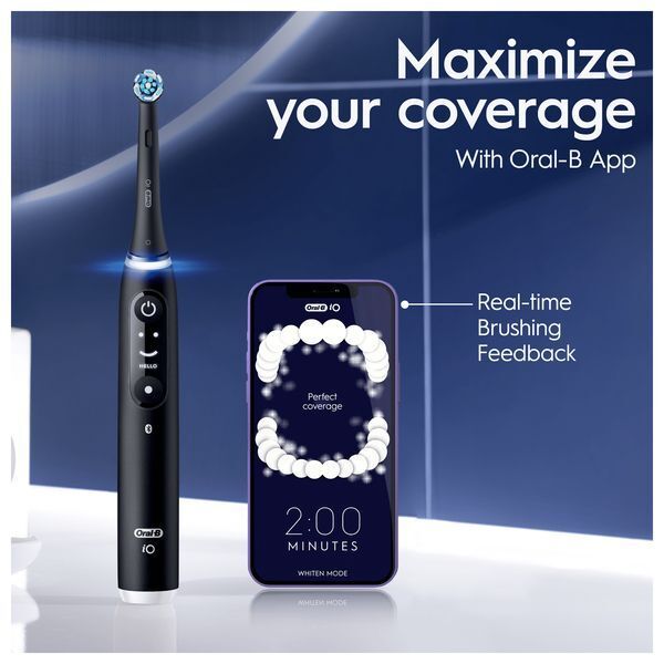 Oral-B Io6 Black Lava Ultimate Clean Electric Toothbrush