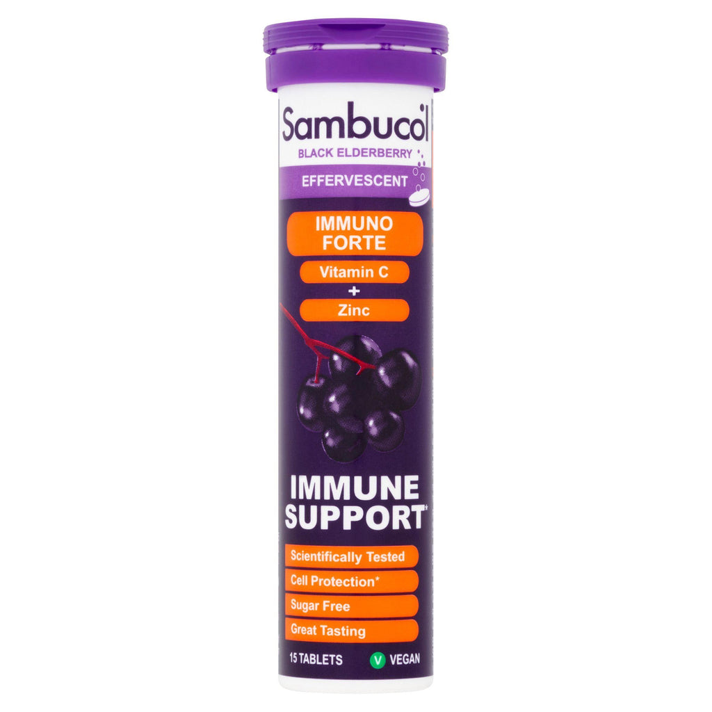 Sambucol Black Elderberry Effervescent Tablets x15