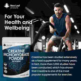 New Leaf Creatine Monohydrate Powder 150g Micronized Gym GOODS Superdrug   