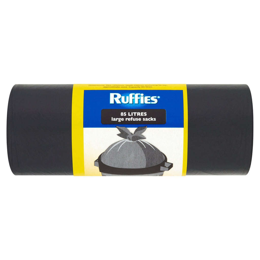 Ruffies Large Refuse Sacks x20 85L