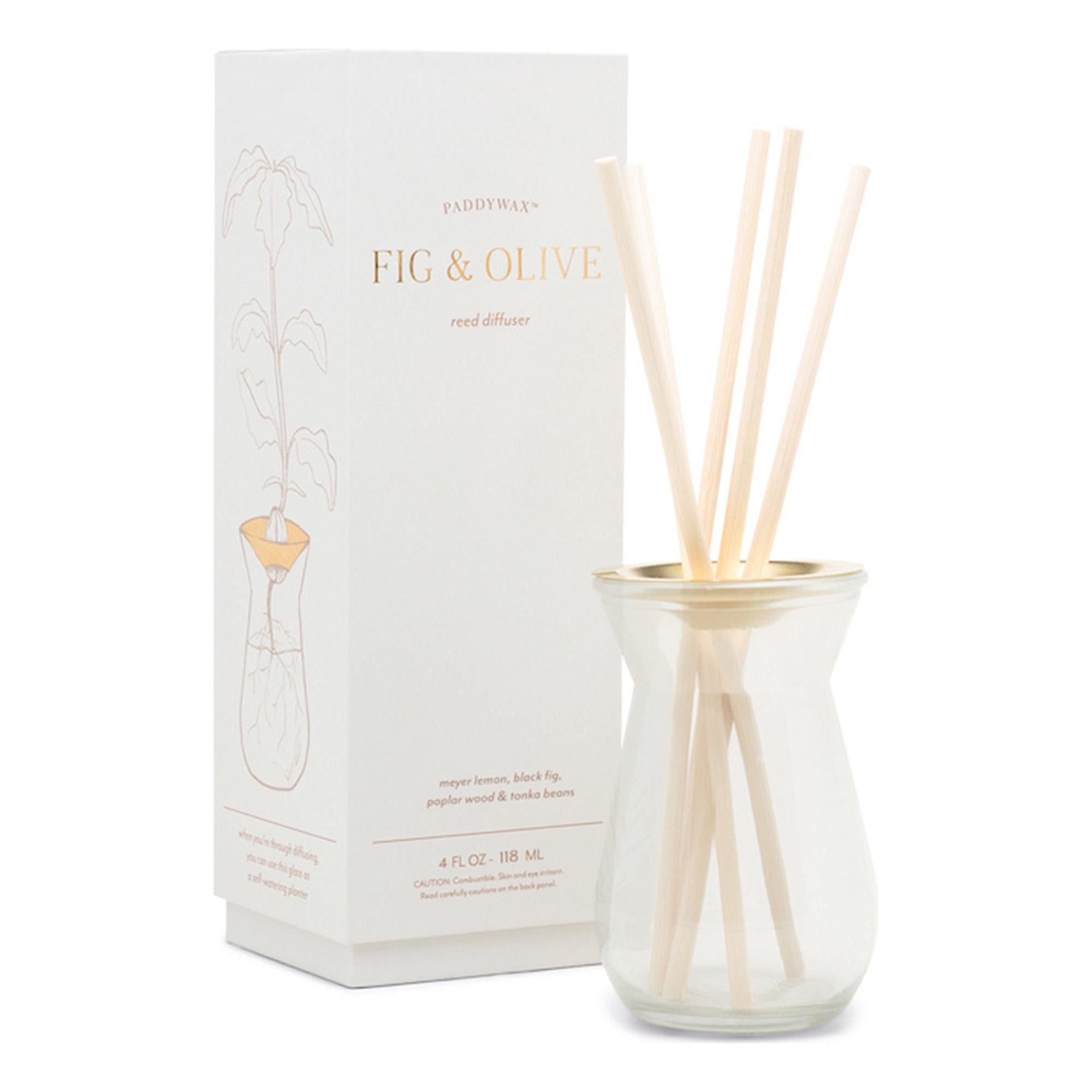 Paddywax 118ml Floral Bulb Diffuser - Fig & Olive GOODS Sainsburys   