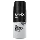 Lynx Antiperspirant Deodorant Aerosol Black 150ml GOODS Superdrug   