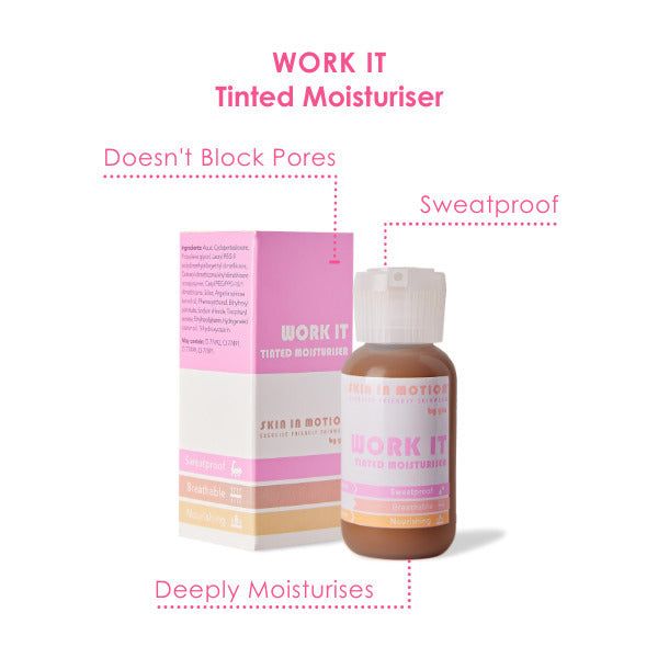 Skin in Motion - WORK IT Tinted Moisturiser 30ml GOODS Superdrug   