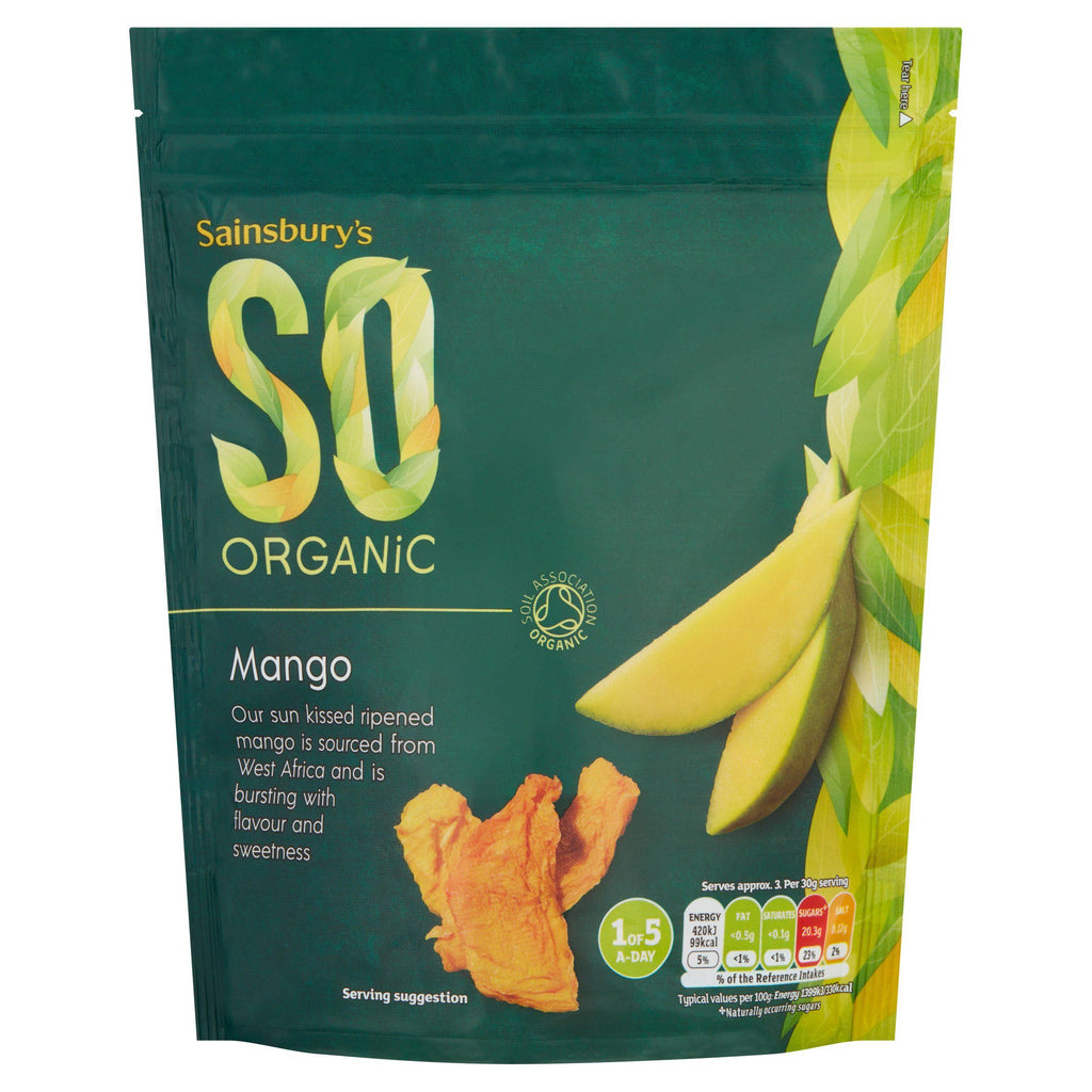 Sainsbury's Mango, SO Organic 100g