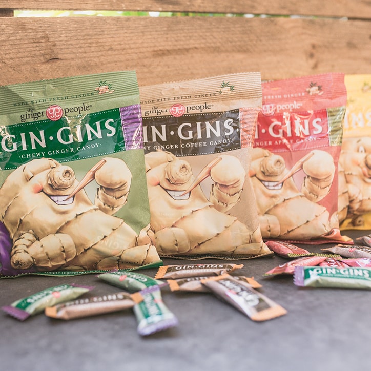 The Ginger People Gin Gins Original Chewy Ginger Candy 42g