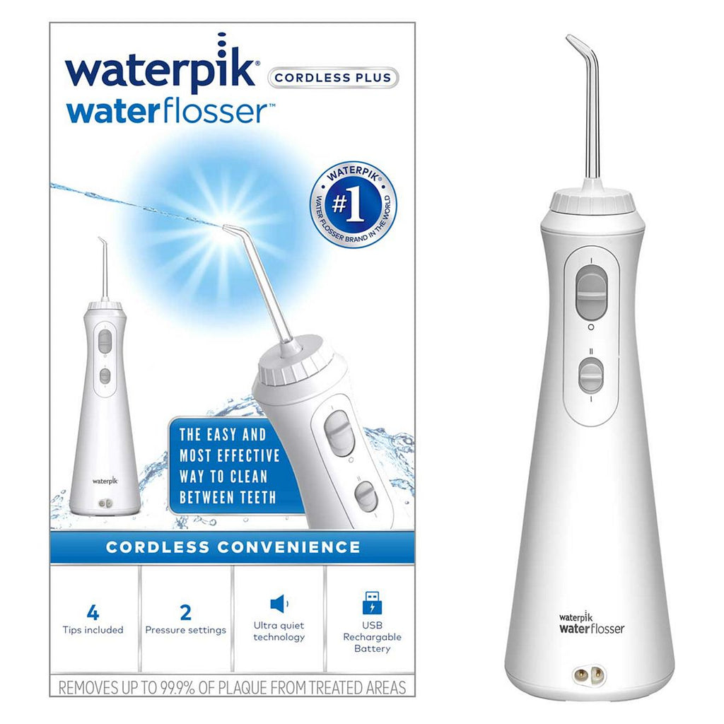 Waterpik Cordless Plus Water Flosser WP-490UK - White