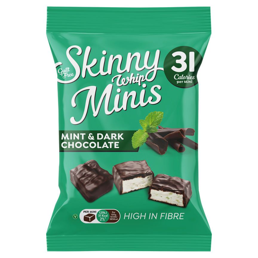 Skinny Whip Minis Mint & Dark Chocolate