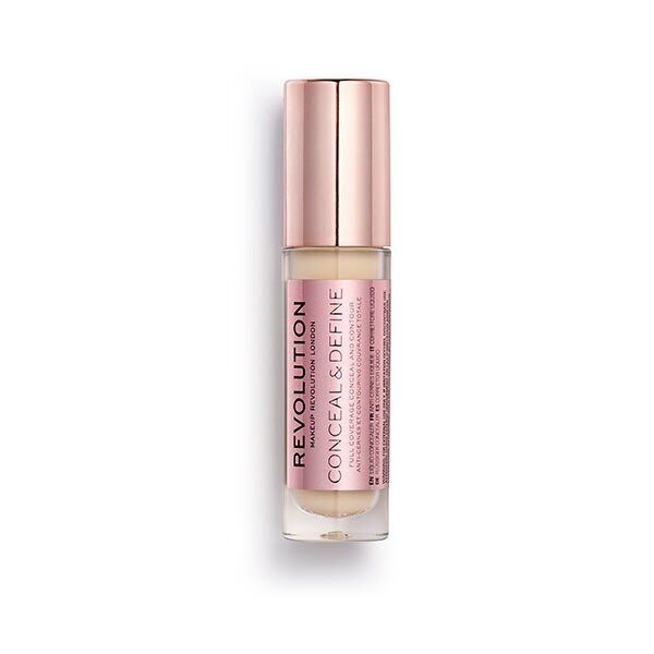 Revolution Conceal and Define Light Liquid Concealer C1 GOODS Superdrug C0.3  