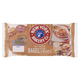 New York Bakery Co 4 Soft Seeded Bagel Thins GOODS ASDA   