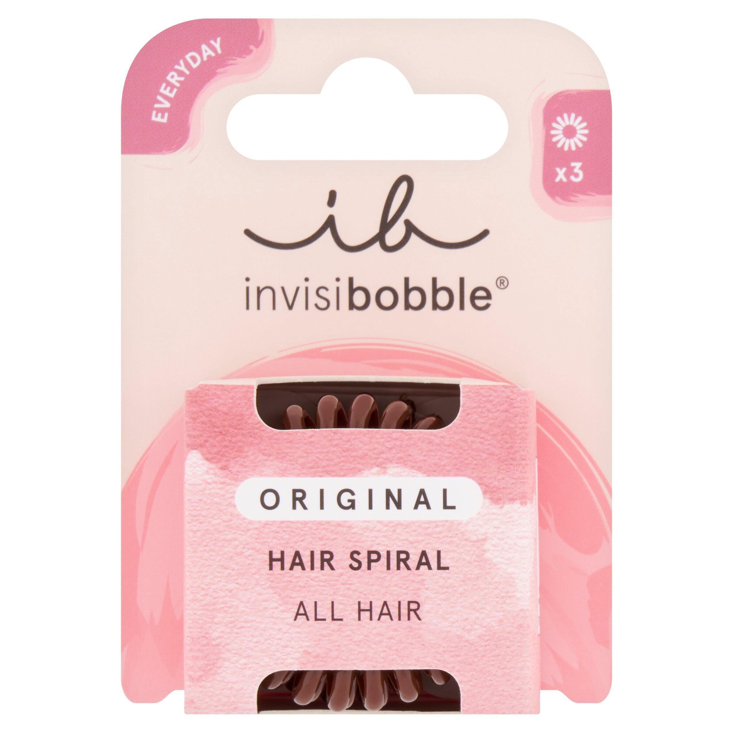 Invisibobble Original 3 Pretzel Brown Hair Ties