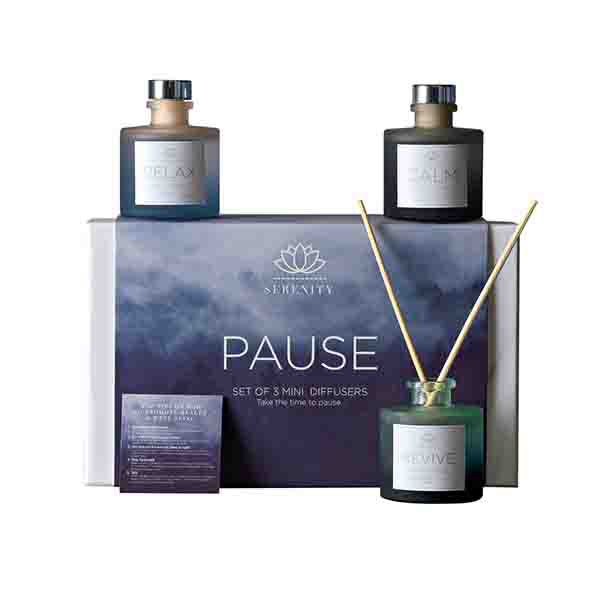 Serenity Pause Set of 3 Diffusers 50ml