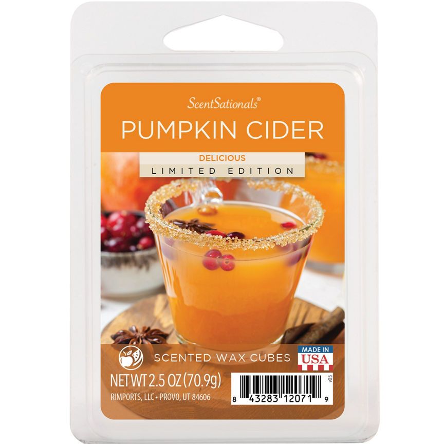 ScentSationals Pumpkin Cider Wax Cubes