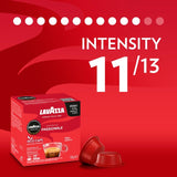 Lavazza A Modo Mio Compostable Passionale Coffee Capsules   16 per pack - McGrocer