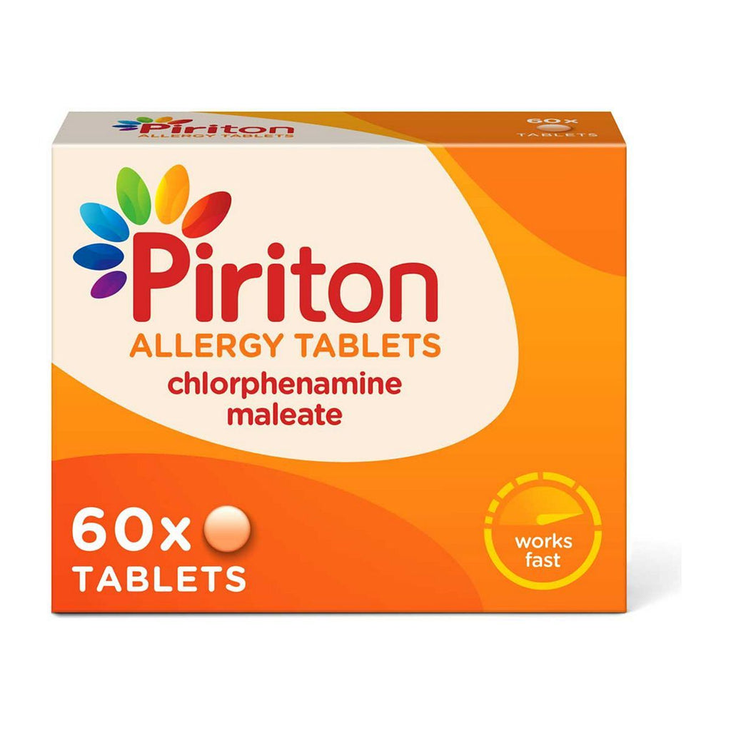 Piriton Antihistamine Allergy Relief Tablets – Pack of 60