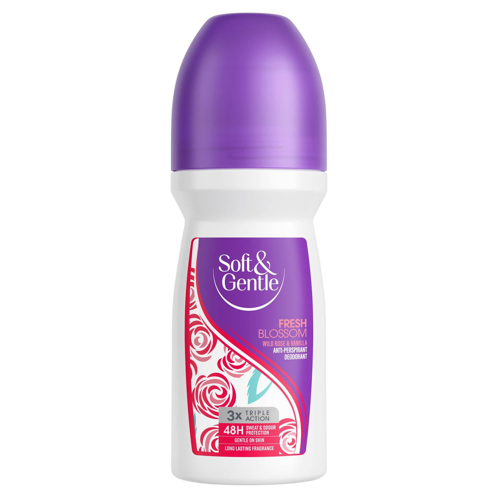 Soft & Gentle Fresh Blossom Wild Rose Vanilla Anti Perspirant Deodorant 100ml