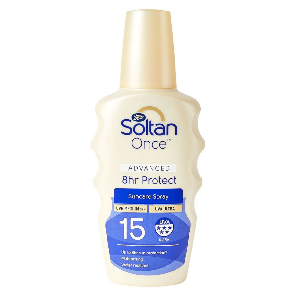 Soltan Once Advanced 8hr Protect SPF15 200ml