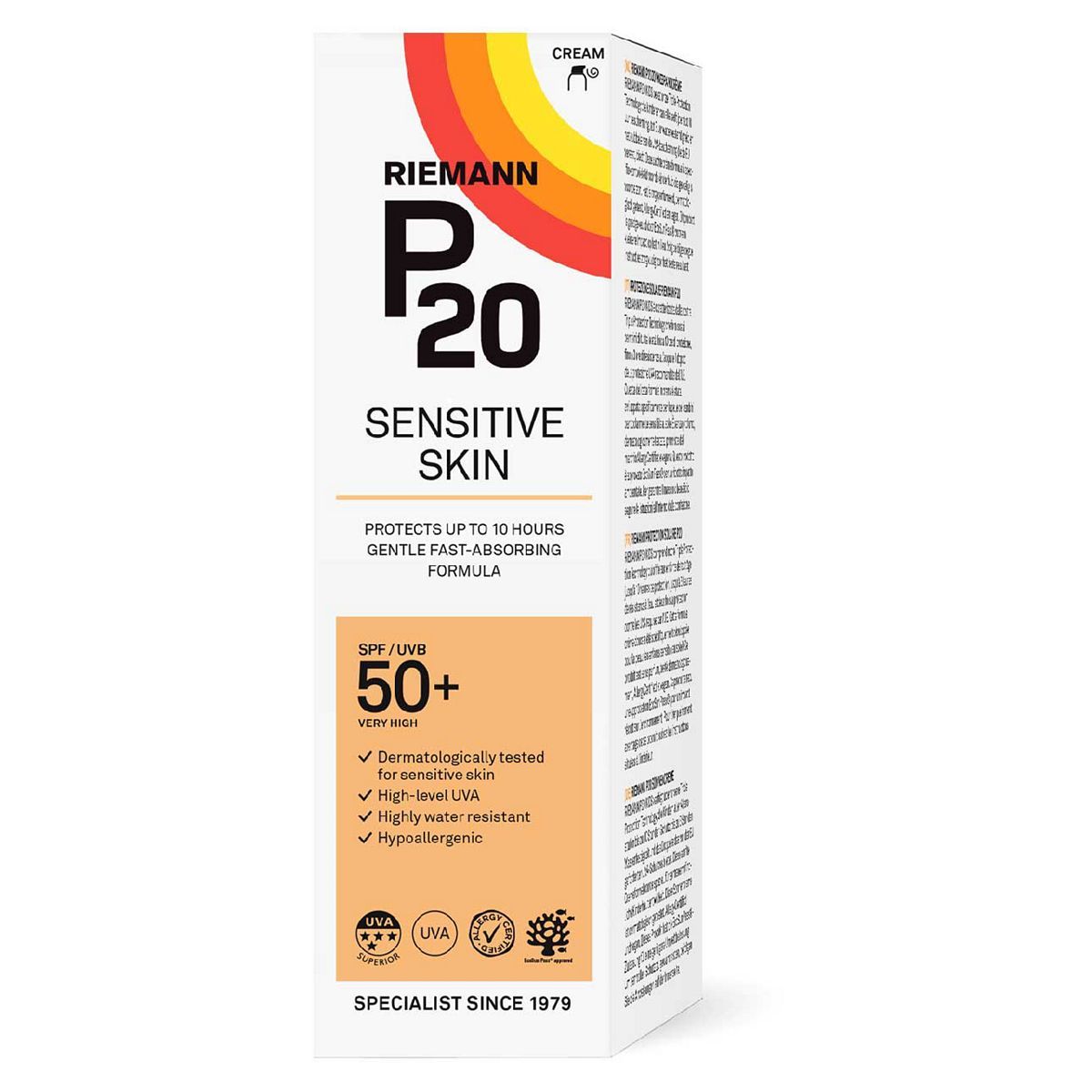 Riemann P20 SPF50+ Sensitive Sun Cream 100ml GOODS Boots   