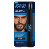 Just For Men 1-Day Beard &amp; Brow Colour Dark Brown 9ml