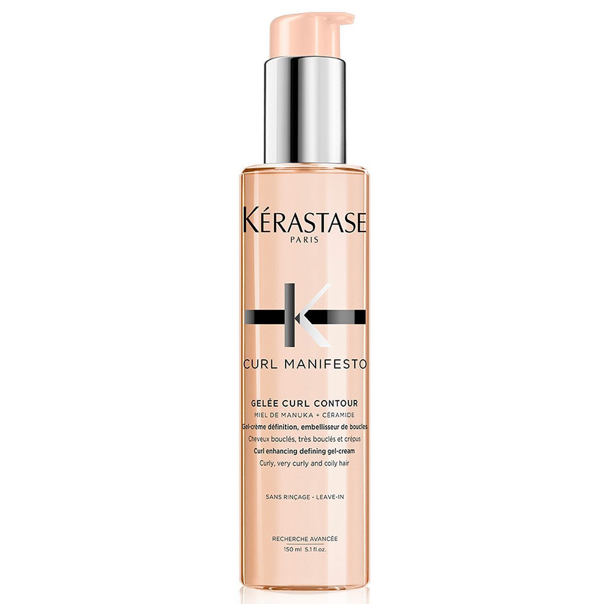 K&eacute;rastase Curl Manifesto, Medium Hold Gel Cream Mousse, Definition &amp; Bounce, For Curly Hair 150ml