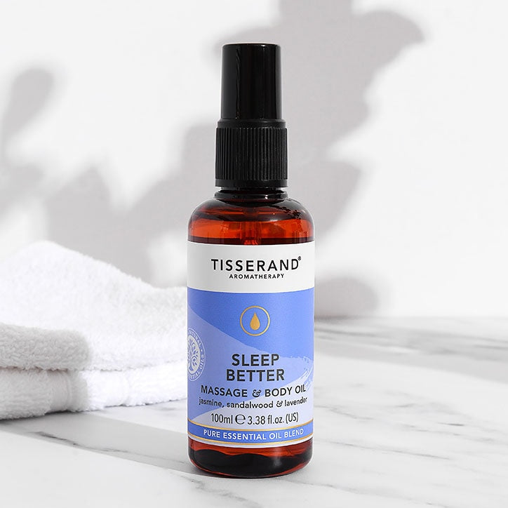 Tisserand Sleep Better Body and Massage Oil 100ml Natural Skincare Products Holland&Barrett   