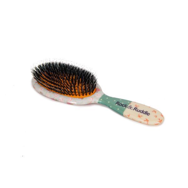 Rock & Ruddle Swallows Small Baby Bristle Hairbrush