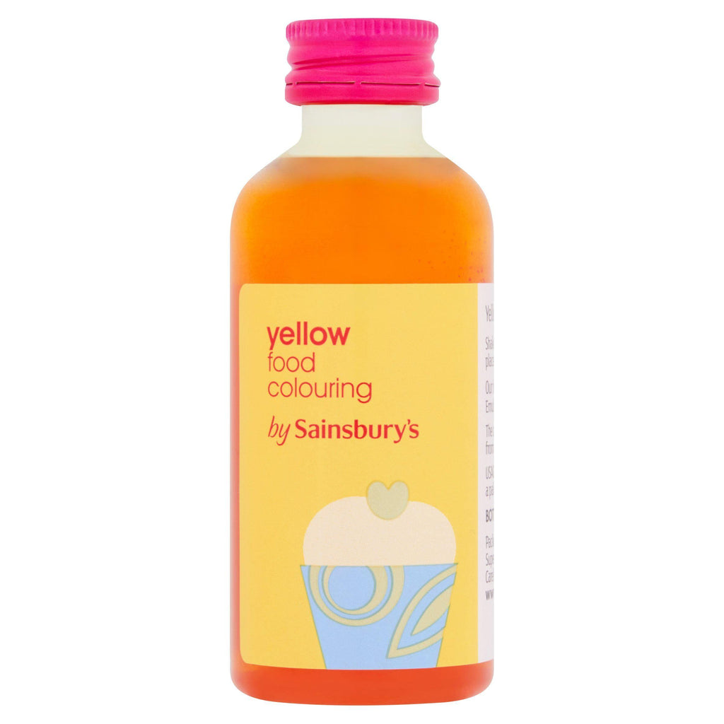 Sainsbury's Yellow Food Colouring 60ml