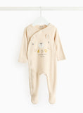 Daddy Makes Me Smile Bear Print Sleepsuit 3-6 months