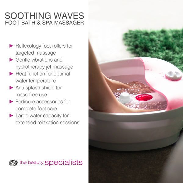 Rio Soothing Waves Foot Bath Spa & Massager GOODS Superdrug   