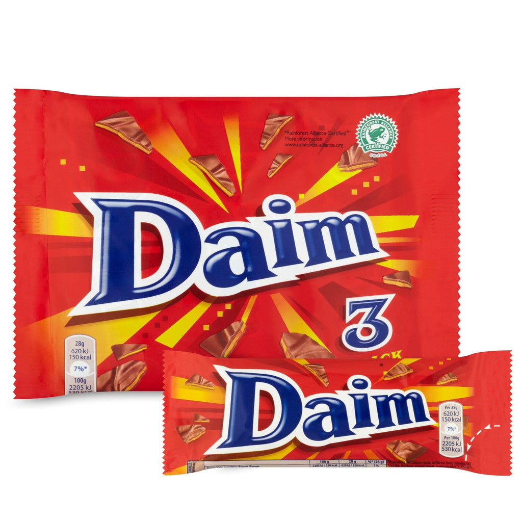 Daim Chocolate Bar 3x28g