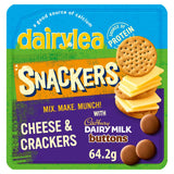 Dairylea Snackers Cheese &amp;amp; Crackers with Cadbury Dairy Milk Giant Buttons