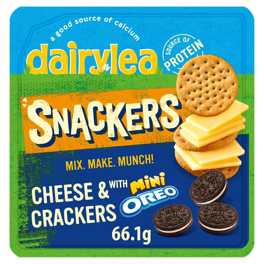 Dairylea Snackers Cheese &amp;amp; Crackers with Mini Oreo