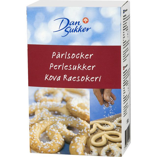 Dansukker Parlsocker Coarse Pearl Sugar   500g