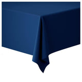 Dark Blue Dunicel Table Cover 118x180cm