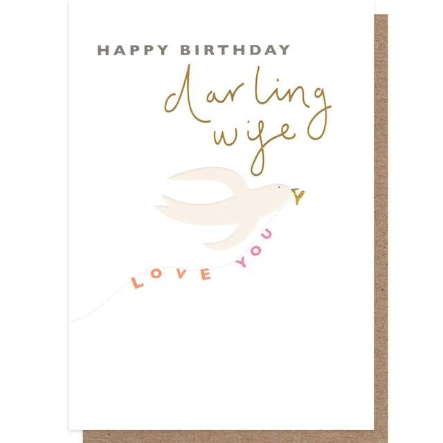 Darling Wife Birthday Card